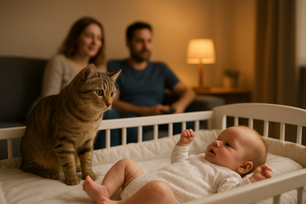 Katten som ble barnevakt – og fikk sitt livs overraskelse!